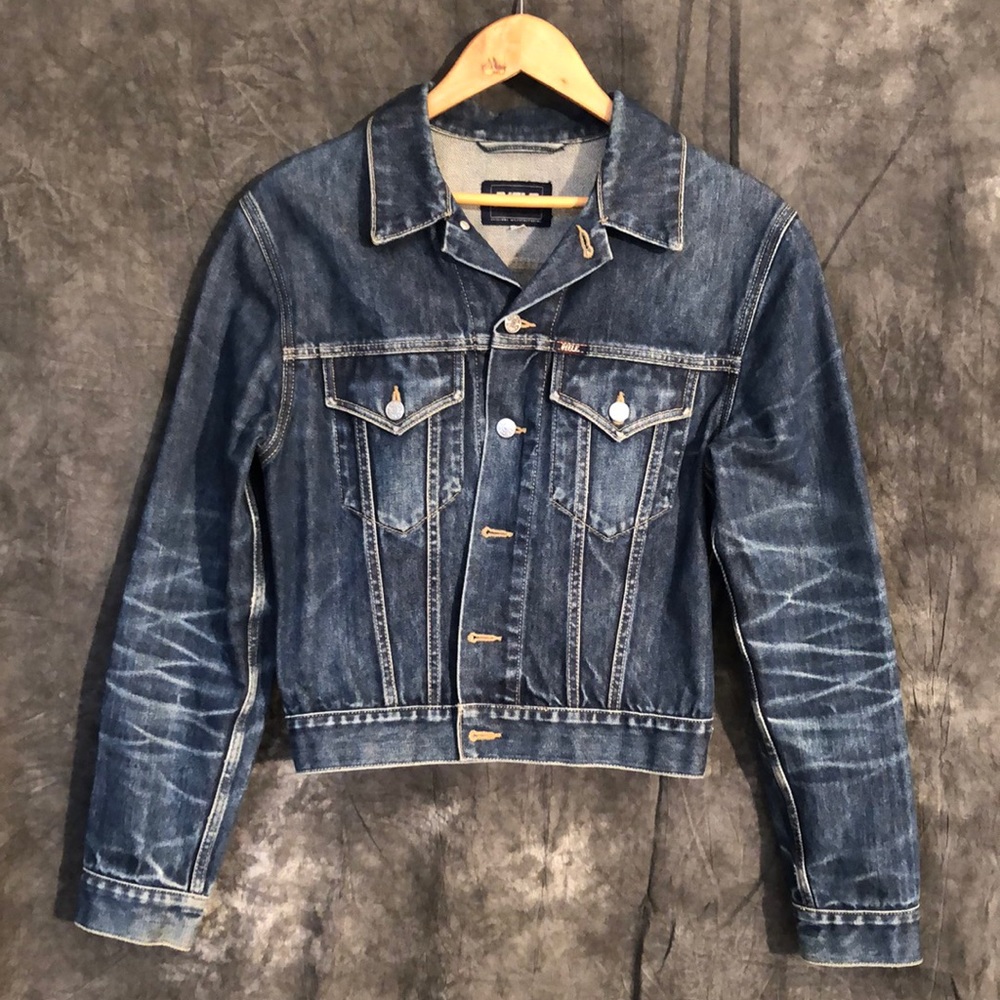 Rifle vintage men’s denim trucker jacket XS